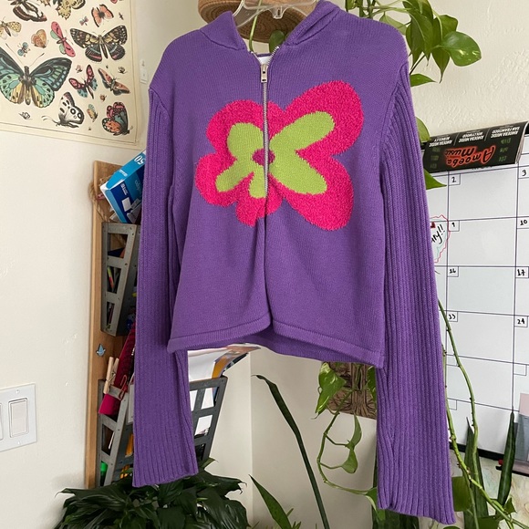 Purple Dazee Sweater Unif Dazee Sweater